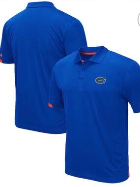 Florida Gators Section Men's Royal Blue Polo with Team Crest
